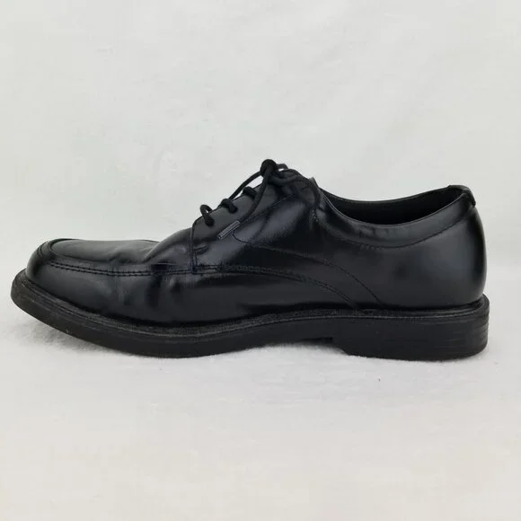 ✅Nunn Bush Men's 10M Slip Resistant Leather Oxford Shoes BLACK Comfort Lace Up - Picture 11 of 11